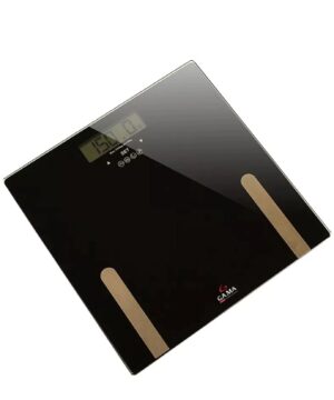 BALANZA DE BAÑO DIGITAL SCF-2000 NEGRA WBCS60 GAMA