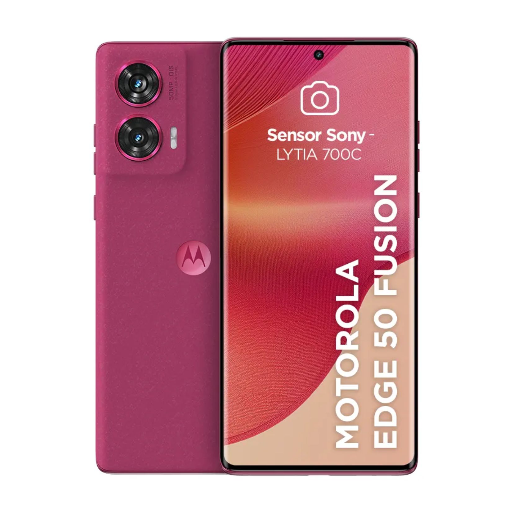 CELULAR MOTOROLA EDGE 50 FUSION FUCSIA 256GB + 8G RAM XT2429-1 LIBRE