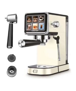 CAFETERA ESPRESSO CAPSULAS 20 BARES CREMA LUSQTOFF LQ-EX008