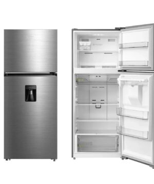 HELADERA NO FROST INVERTER 412L INOX C/DISP MIDEA MDRT580MTE46