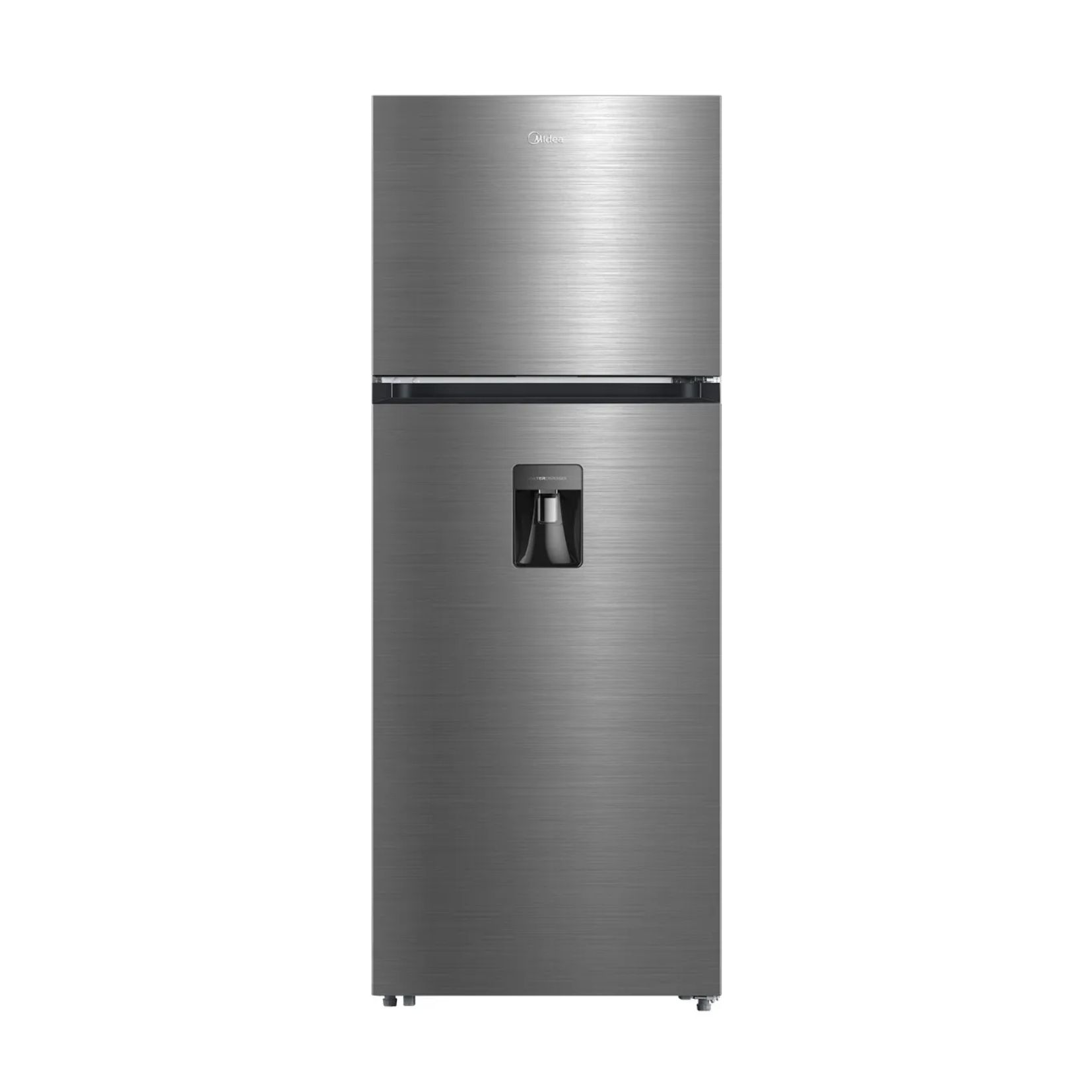 HELADERA NO FROST INVERTER 470L INOX C/DISP MIDEA MDRT645MTE46