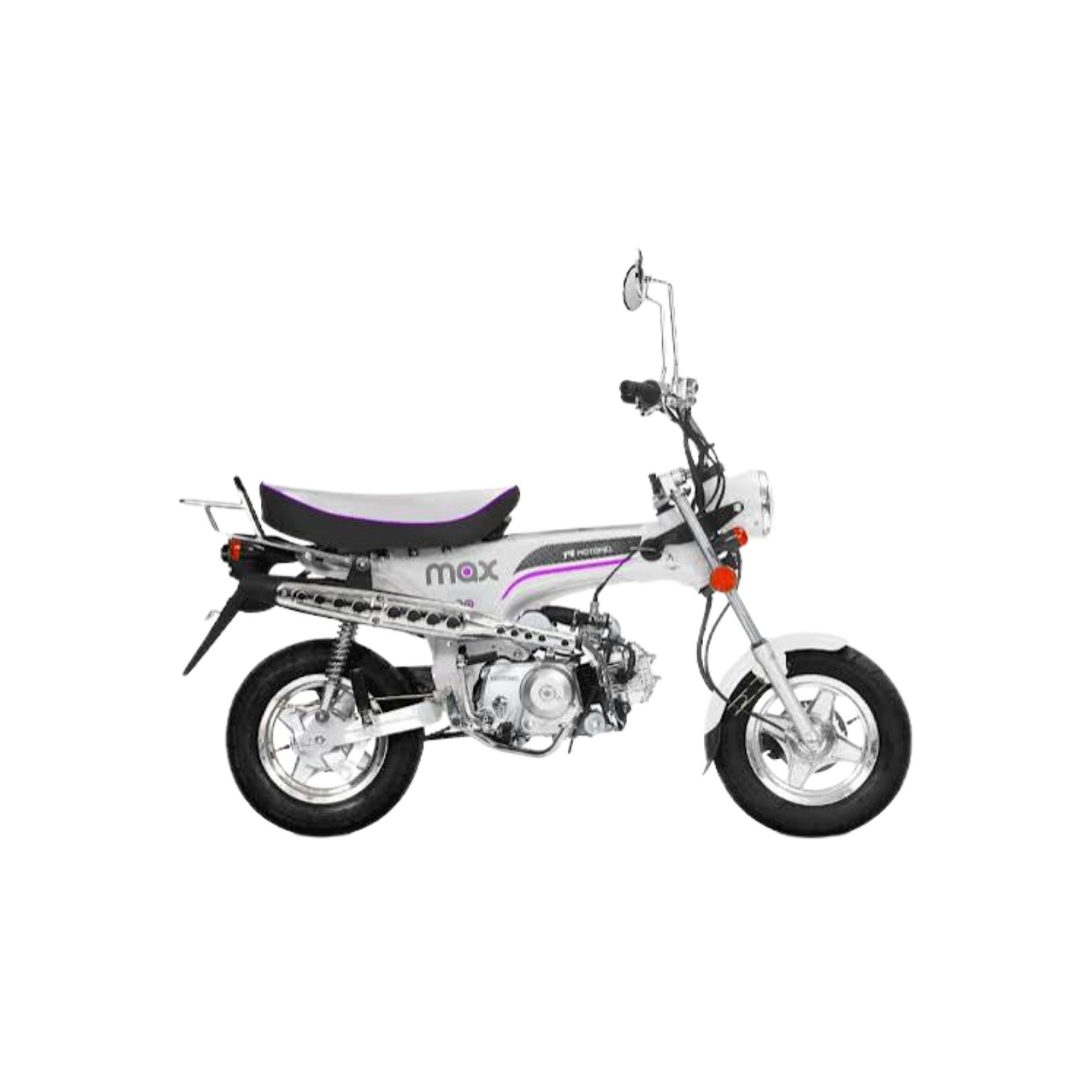 MOTOCICLETA S110 MAX MOTOMEL BLANCA