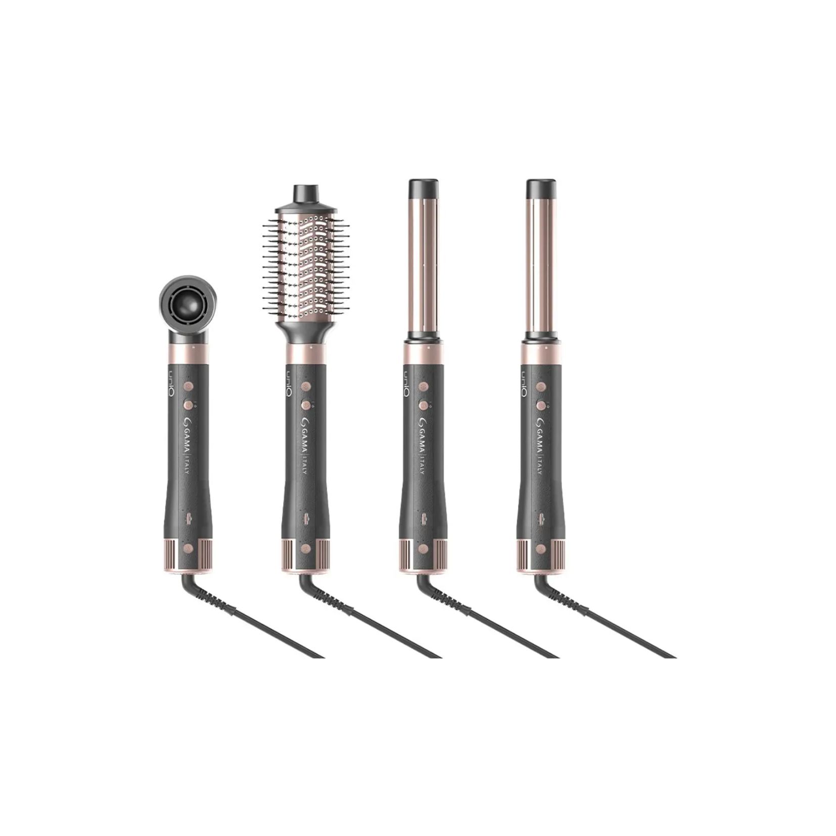 CEPILLO SECADOR UNIQ RADIANT 4 EN 1 HDCBR609 GAMA