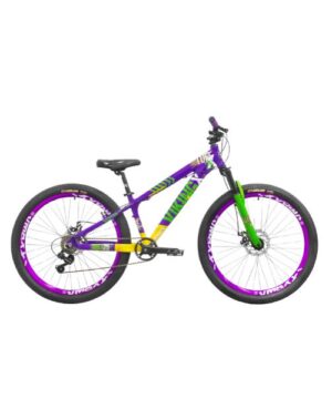 BICICLETA R26 JUMP 7V VIKINGX TUFF-25 2026 VIO/VER/AMA 18858