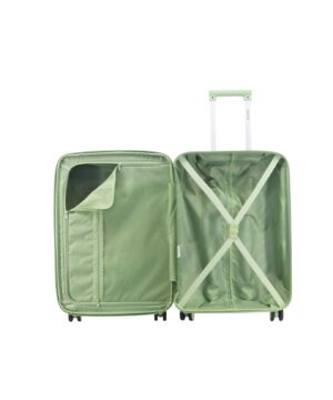VALIJA 20" RIGIDA VERDE INFLUENCER AMAYRA 68.1006V2