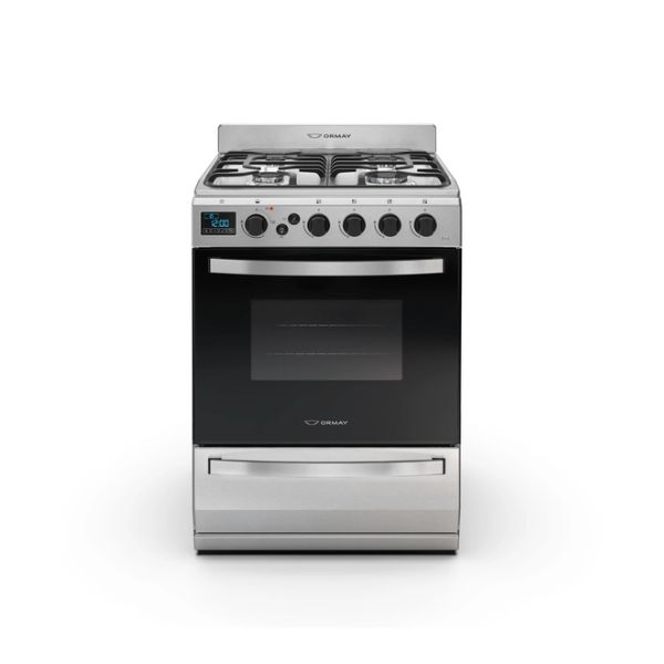 COCINA MULTIGAS EVO ACERO ORMAY