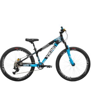BICICLETA R26 JUMP 8V VIKINGX TUFF-25 2026 NEG/BCO/CEL  ART 18859