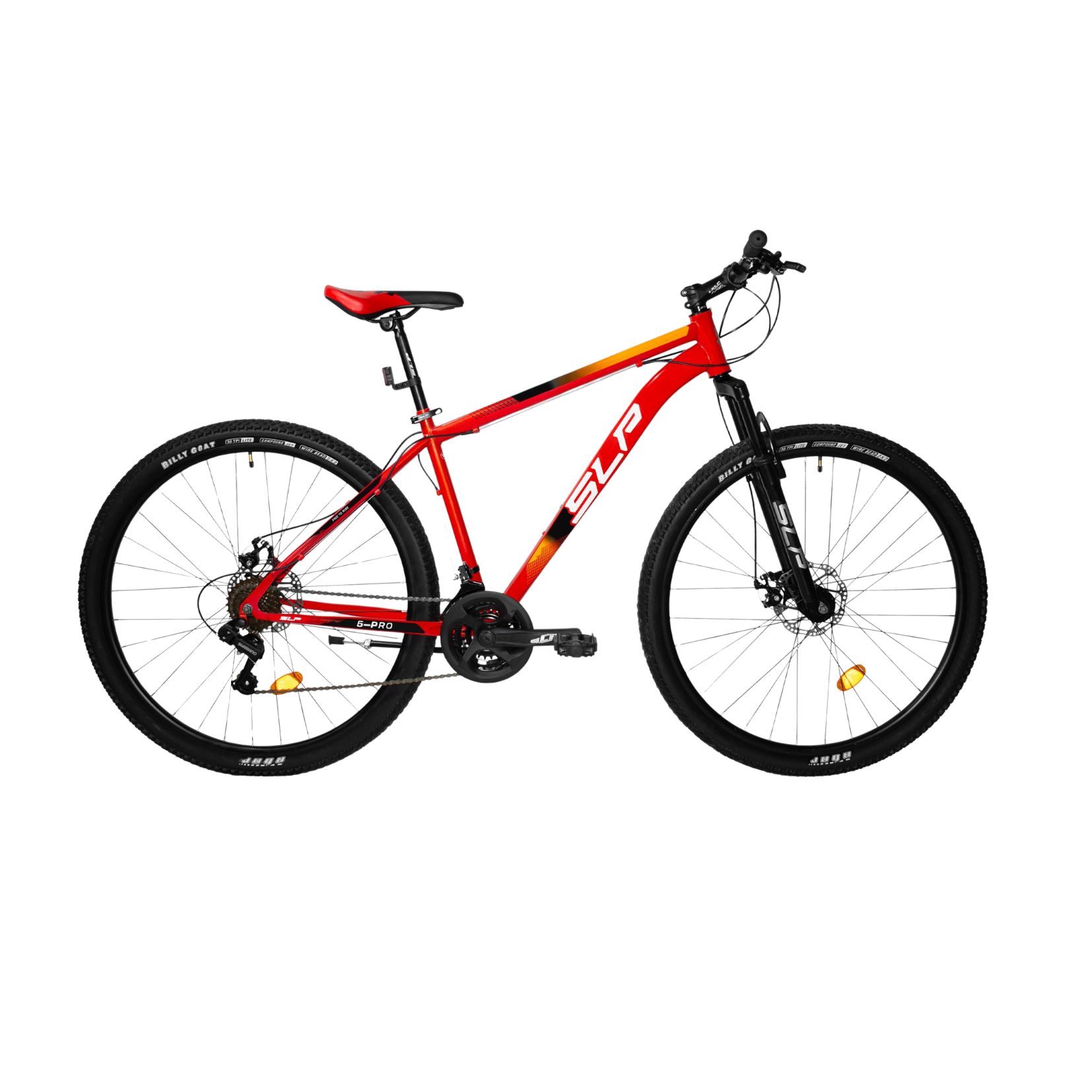 BICICLETA MTB R29 SLP 5 PRO 2025 ACERO DISCO TALLE 20 ROJ/BCO/NAR ART 17191